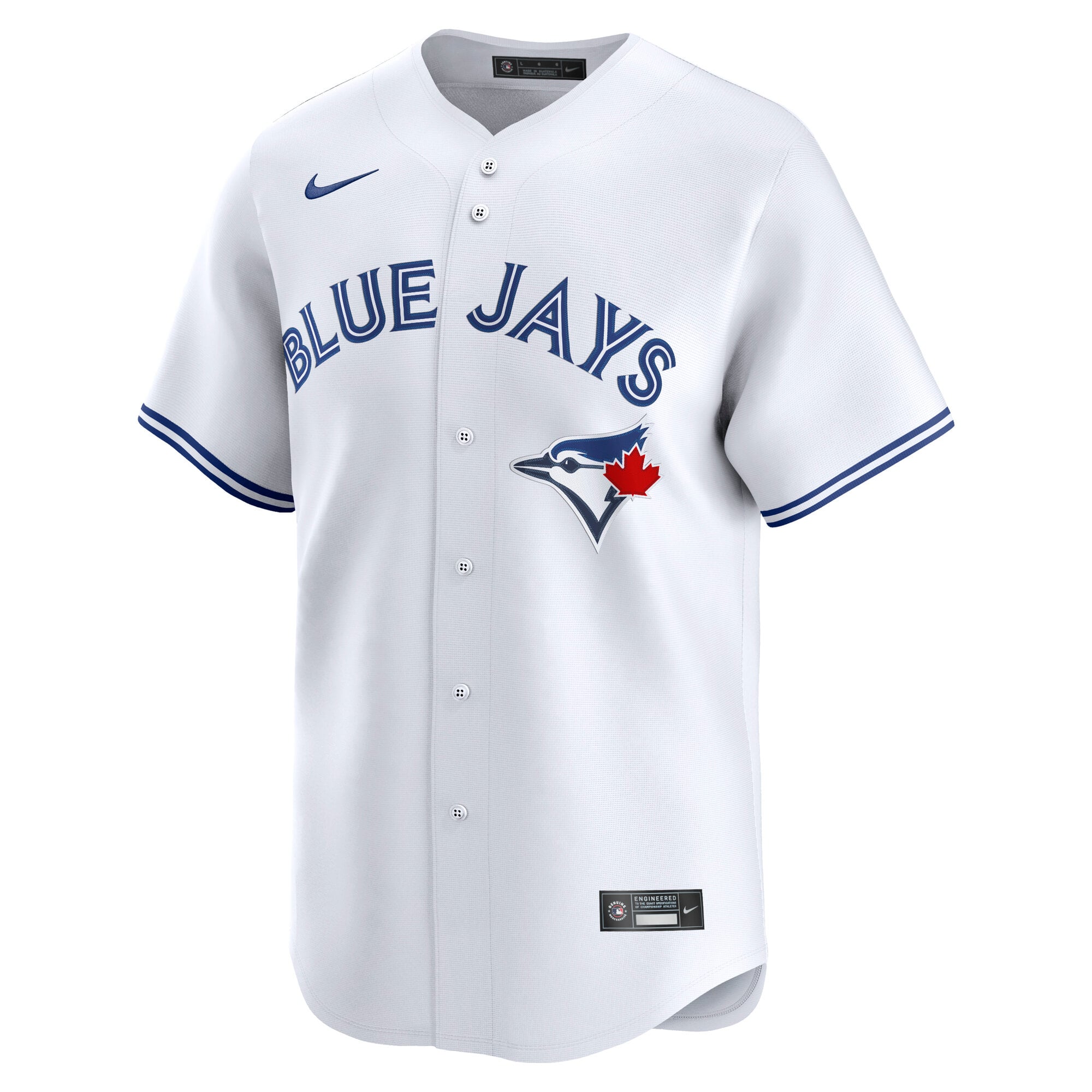 Maillot domicile Nike Blue Jays de Toronto blanc pour homme, édition limitée et personnalisé