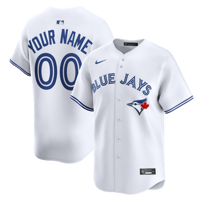Toronto Blue Jays Nike Home Limited Custom Jersey - White