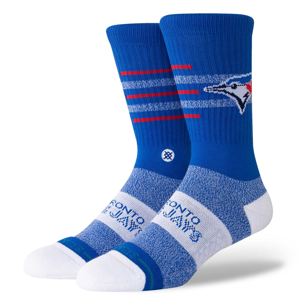 blue jays dress socks Men's Stance Toronto Closer Crew Gear up and show