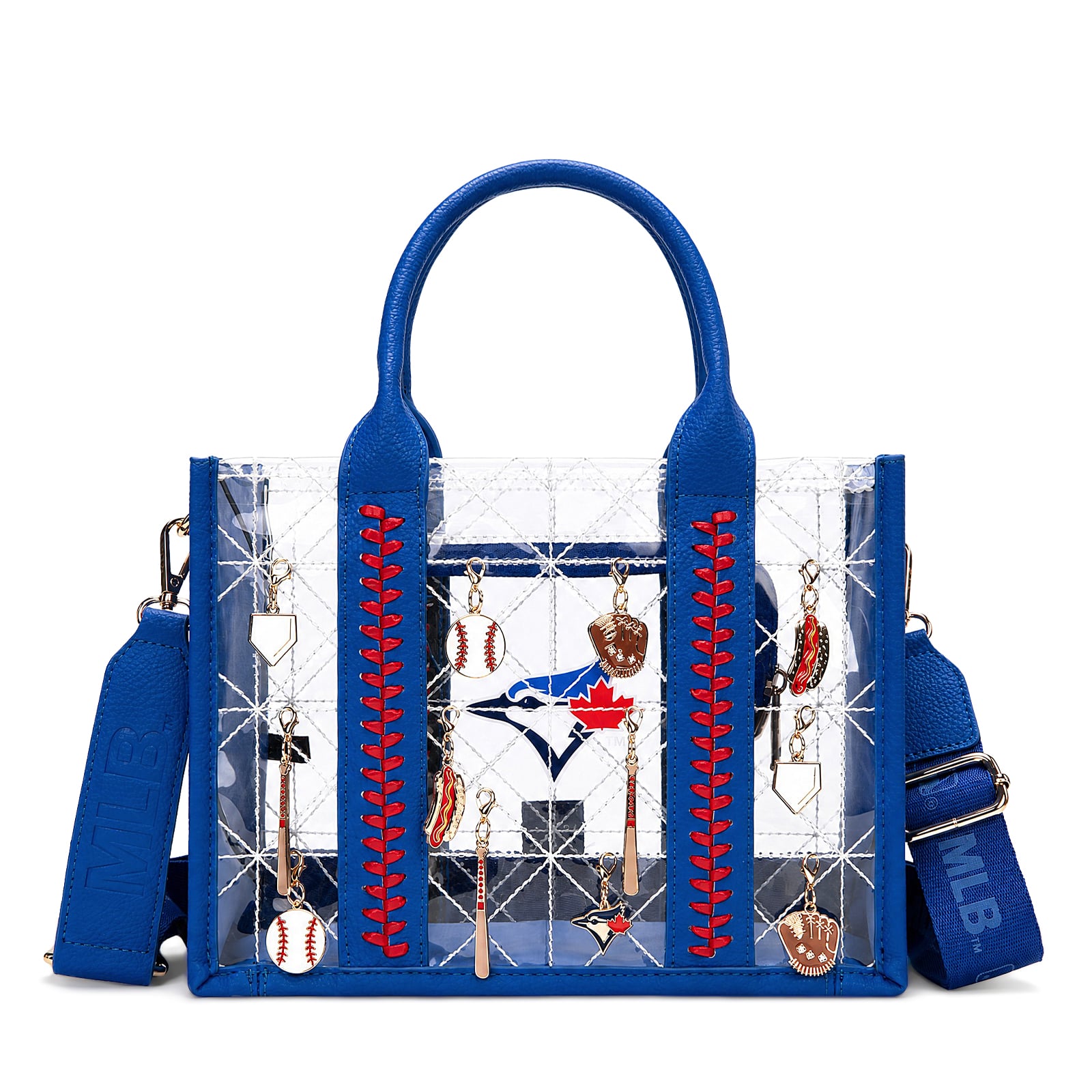 Montana West Toronto Blue Jays Charmed Whipstitch Tote