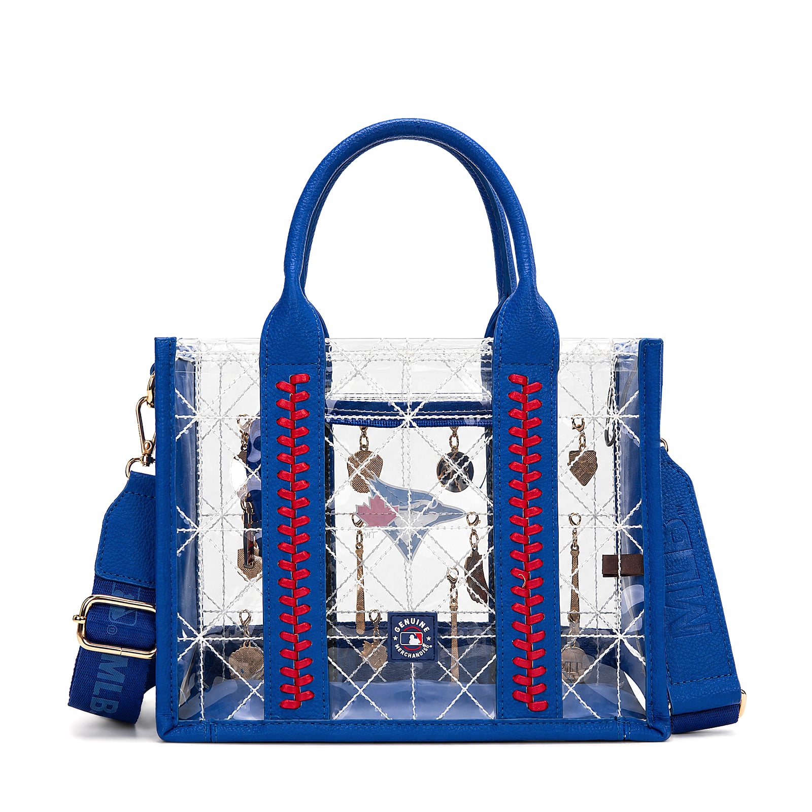 Montana West Toronto Blue Jays Charmed Whipstitch Tote