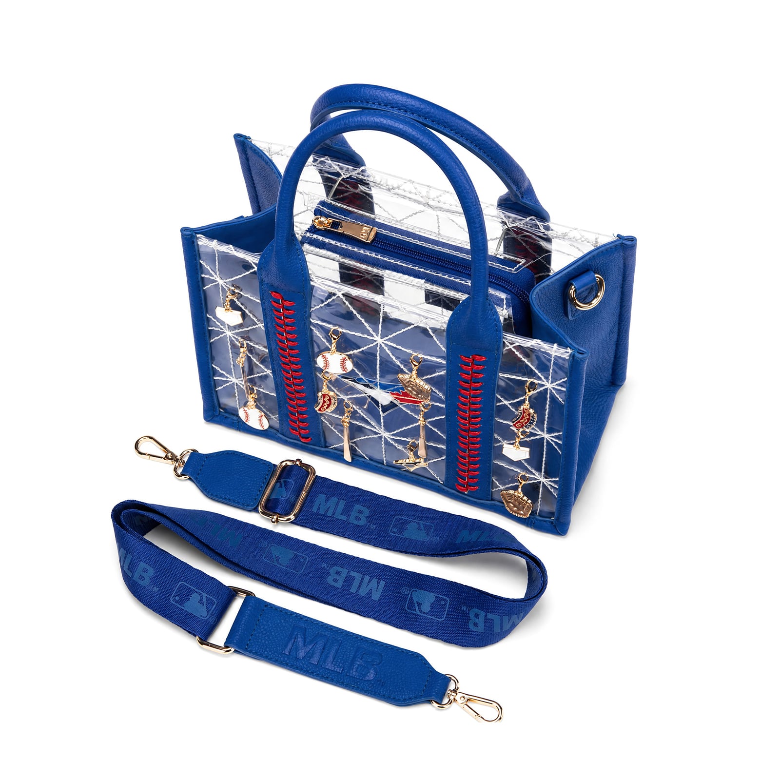 Montana West Toronto Blue Jays Charmed Whipstitch Tote