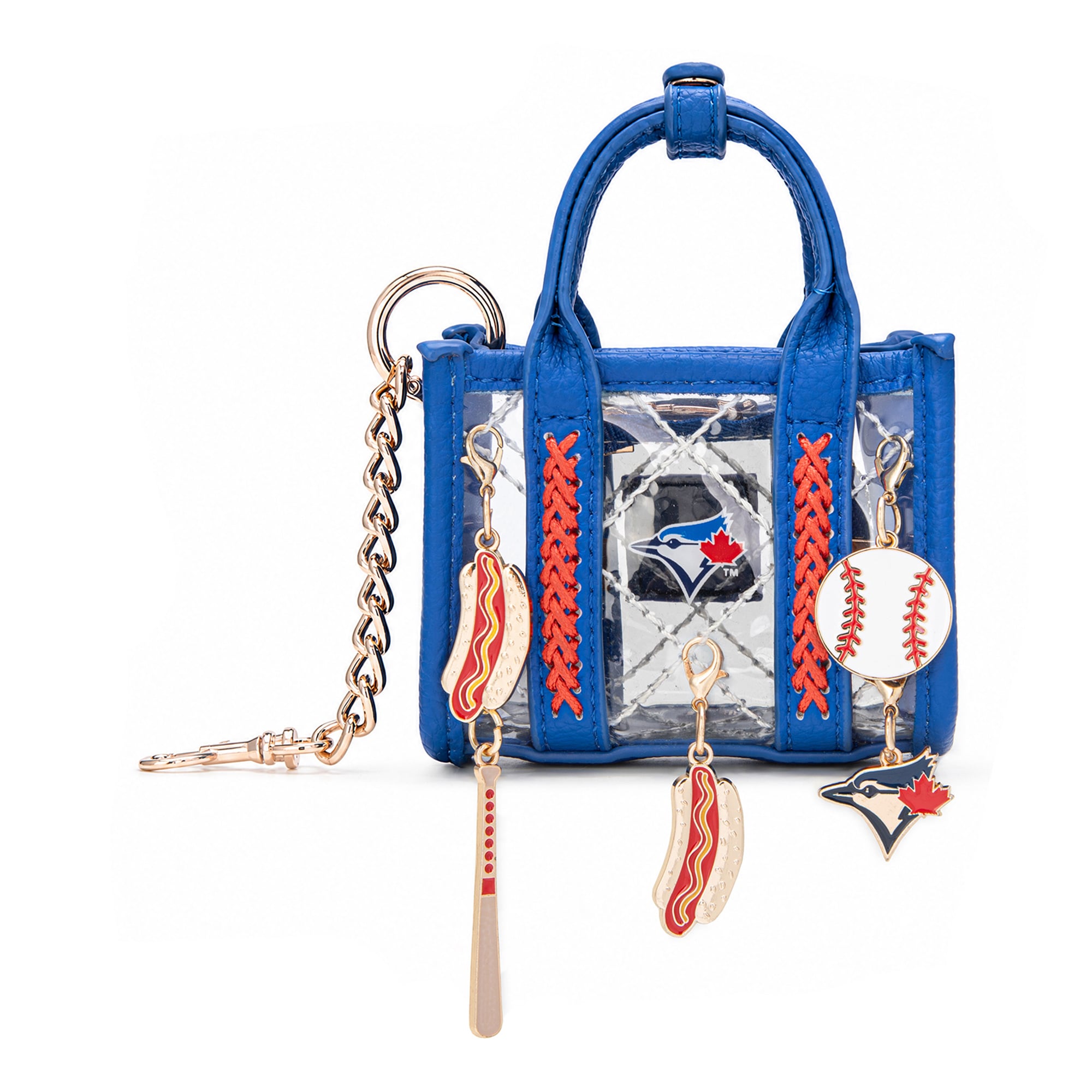 Montana West Toronto Blue Jays Clear Bag Charm
