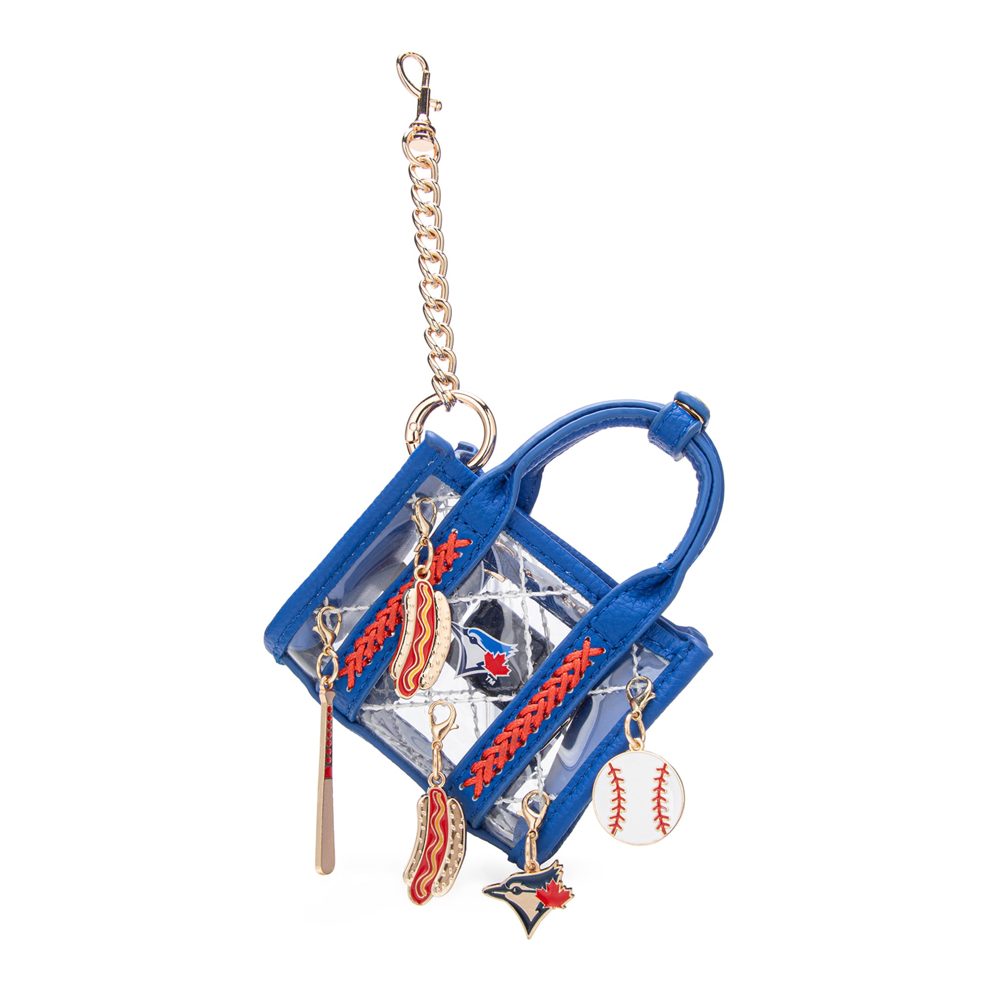 Montana West Toronto Blue Jays Clear Bag Charm