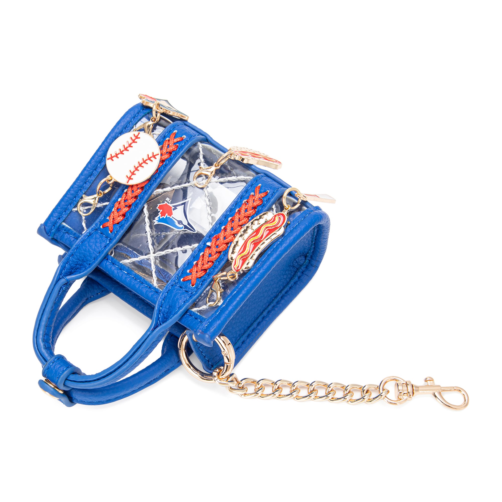 Montana West Toronto Blue Jays Clear Bag Charm