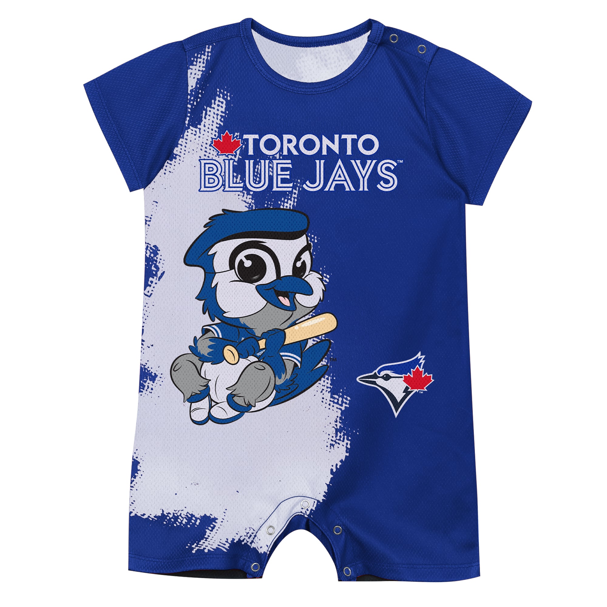 Body bébé Outerstuff bleu mascotte des Blue Jays de Toronto