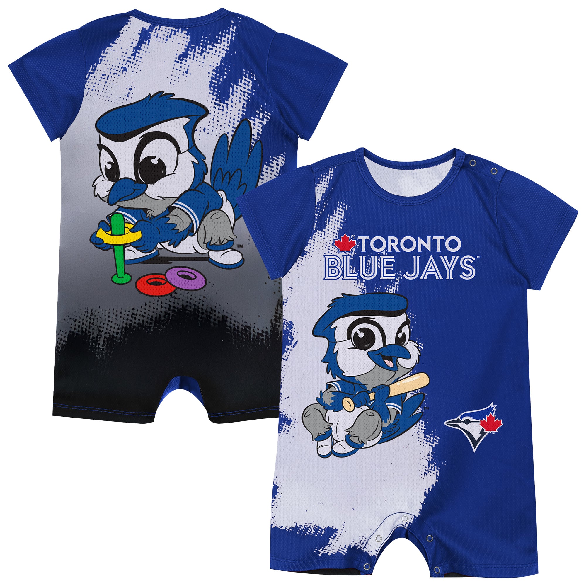 Body bébé Outerstuff bleu mascotte des Blue Jays de Toronto