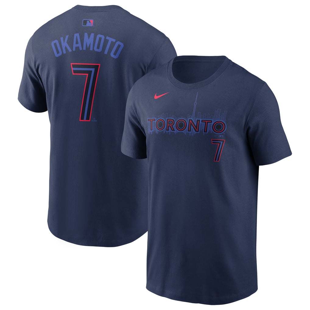 NIKE ブルージェイズ 岡本和真 ネームアンドナンバー 背番号 Tシャツ 