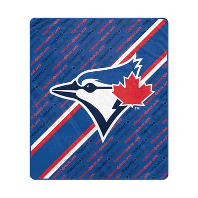 Toronto Blue Jays Pegasus 60" x 70" Diagonal Lined Wordmark Ultra Soft Blanket