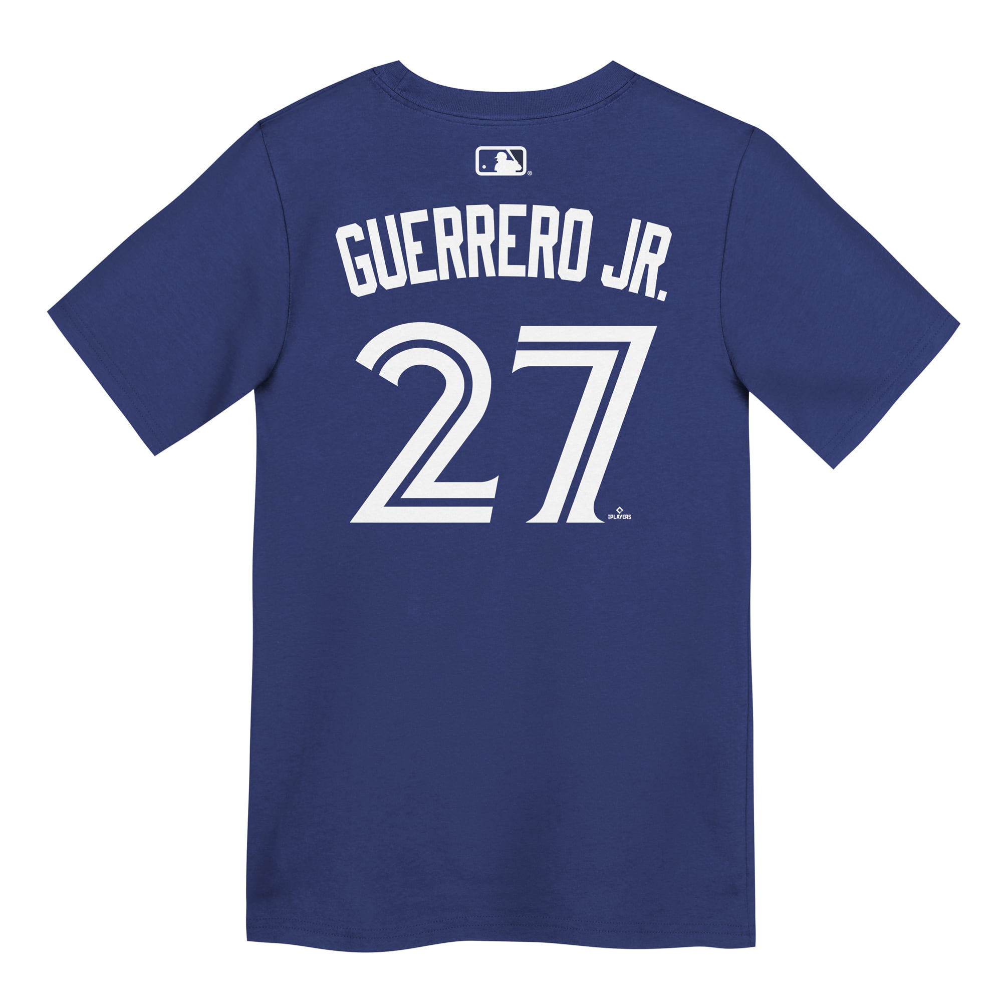 T-shirt Nike Royal Toronto Blue Jays pour enfants d'âge préscolaire avec nom et numéro