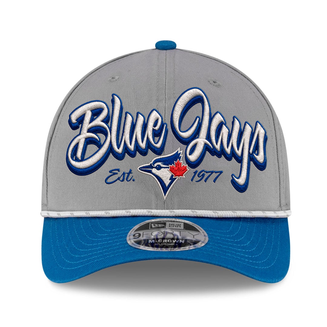 Casquette ajustable New Era Royal Toronto Blue Jays 9FORTY M-Crown pour tout-petit