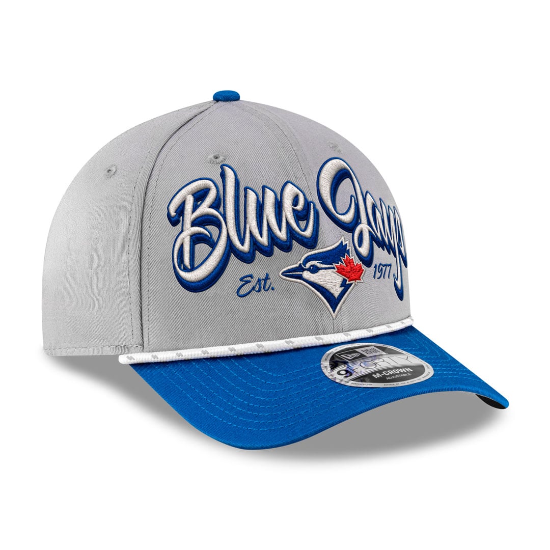 Casquette ajustable New Era Royal Toronto Blue Jays 9FORTY M-Crown pour tout-petit