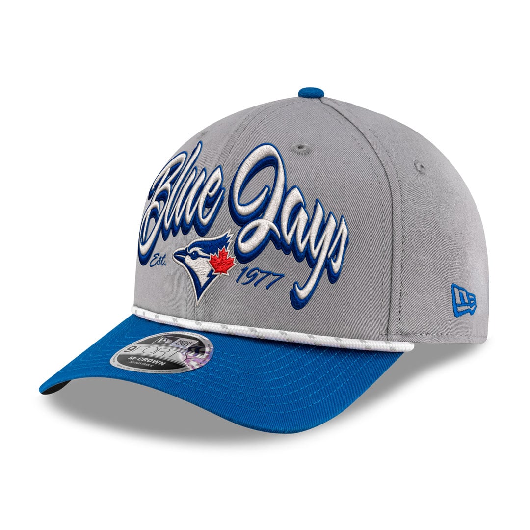 Casquette ajustable New Era Royal Toronto Blue Jays 9FORTY M-Crown pour tout-petit