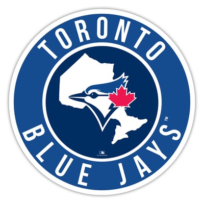 Toronto Blue Jays 15" State Circle Sign