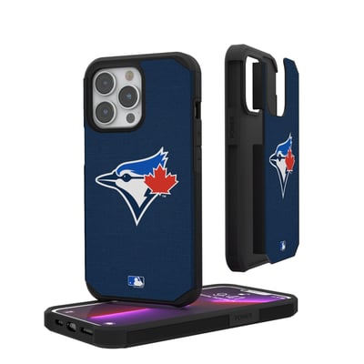 Toronto Blue Jays iPhone Solid Design Rugged Case