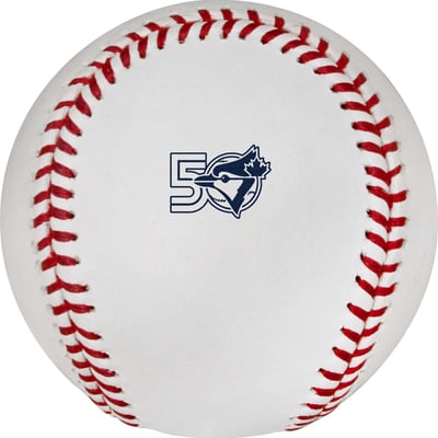 Toronto Blue Jays Rawlings 50th Season On-Field Official Baseball