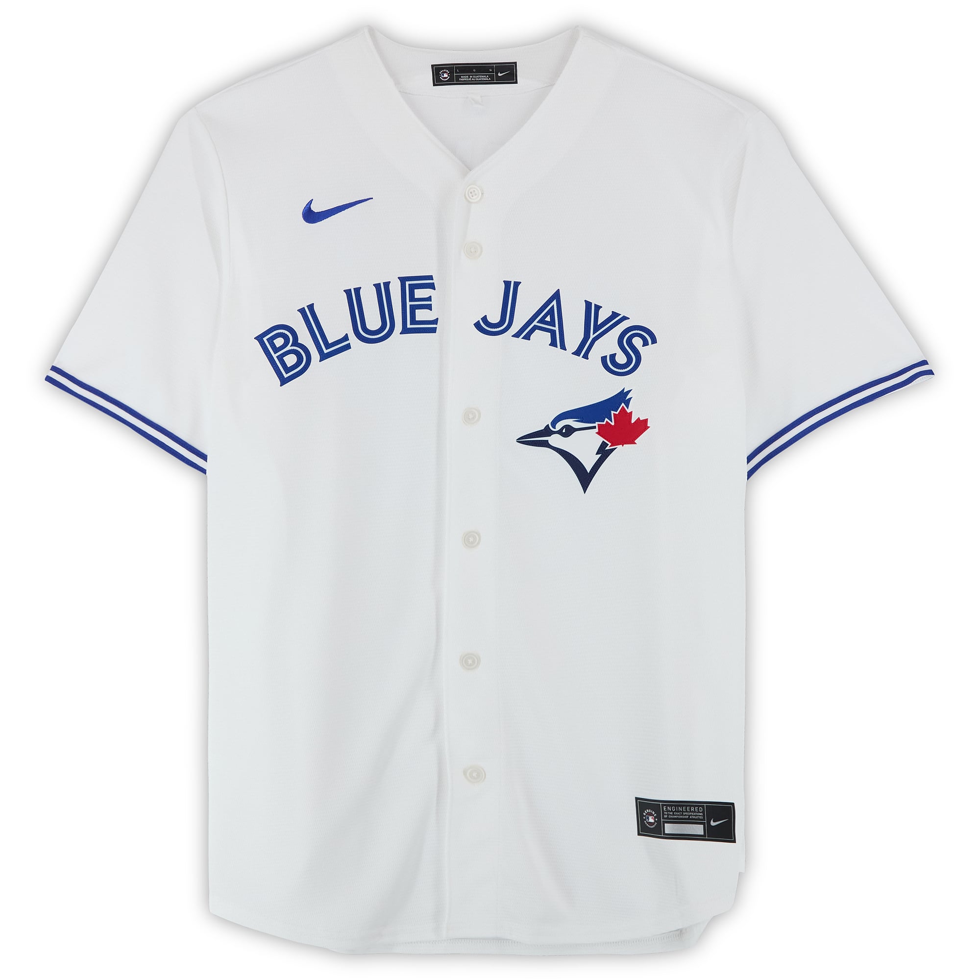 Trey Yesavage Toronto Blue Jays Autographed White Nike 2026 Replica Jersey