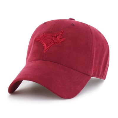 Toronto Blue Jays '47 Unisex Fall Feelings Ballpark Suede Clean Up Hat - Red
