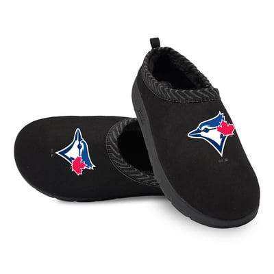 Toronto Blue Jays ISlide Unisex Primary Logo Mission Slippers - Black

