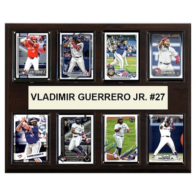 Vladimir Guerrero Jr. Toronto Blue Jays 12" x 15" Trading Card Plaque
