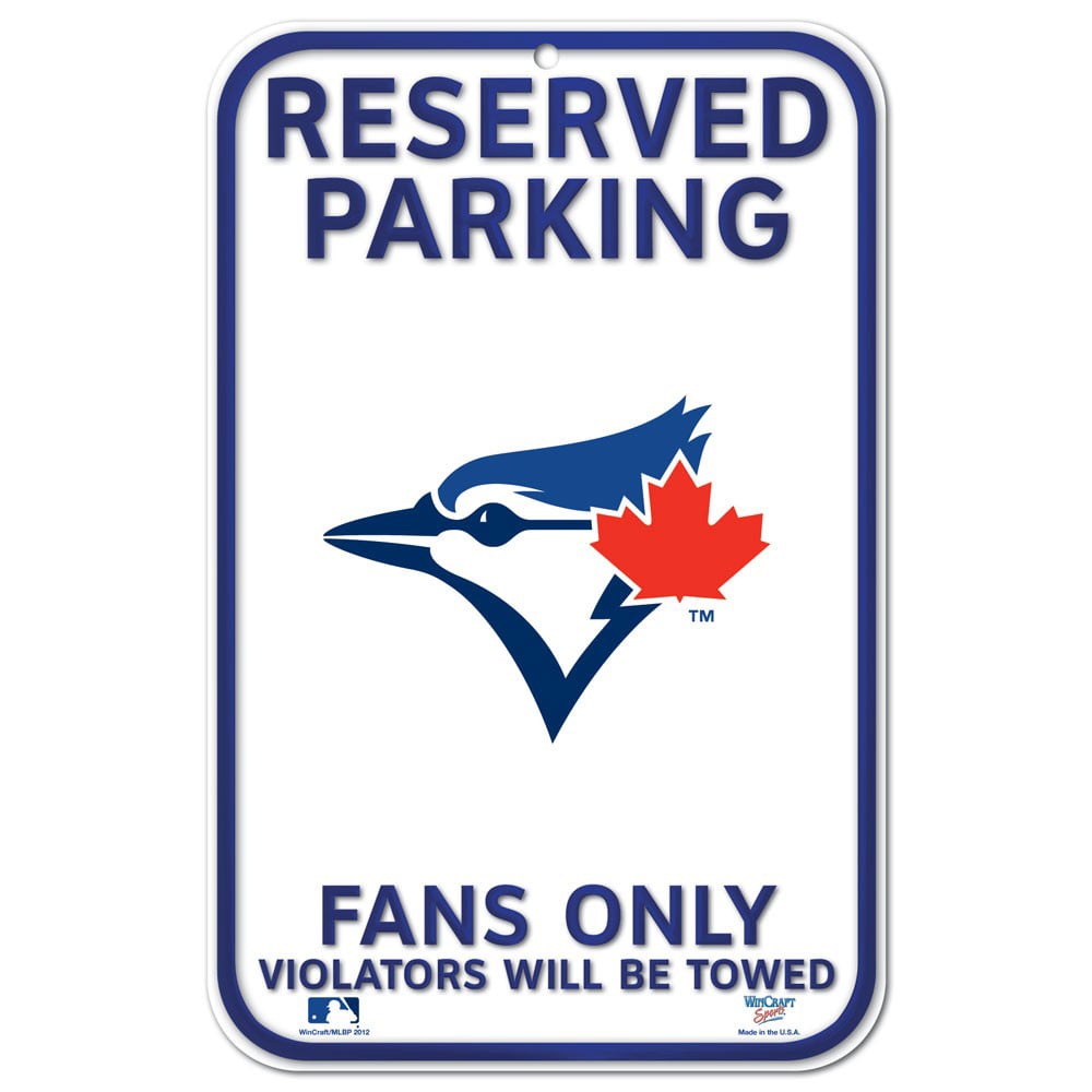 WinCraft Toronto Blue Jays 11" x 17" Plastic Sign