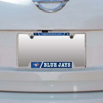 Toronto Blue Jays WinCraft Team Logo Metal License Plate Frame