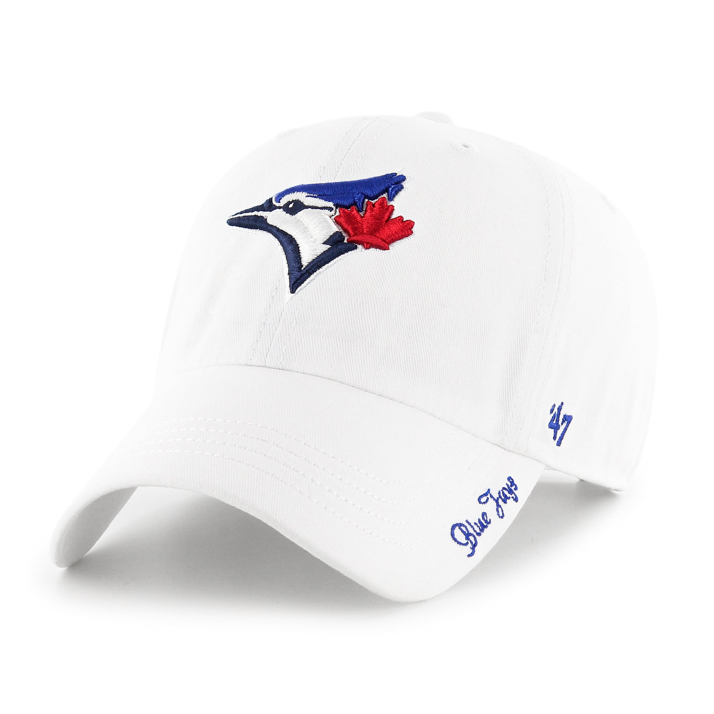 Casquette ajustable pour femme '47 White Toronto Blue Jays Miata