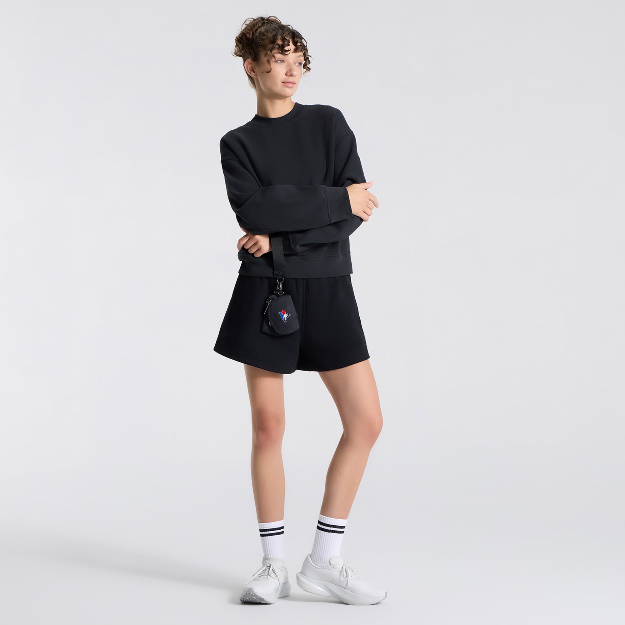 Pochette double noire pour femme lululemon Toronto Blue Jays