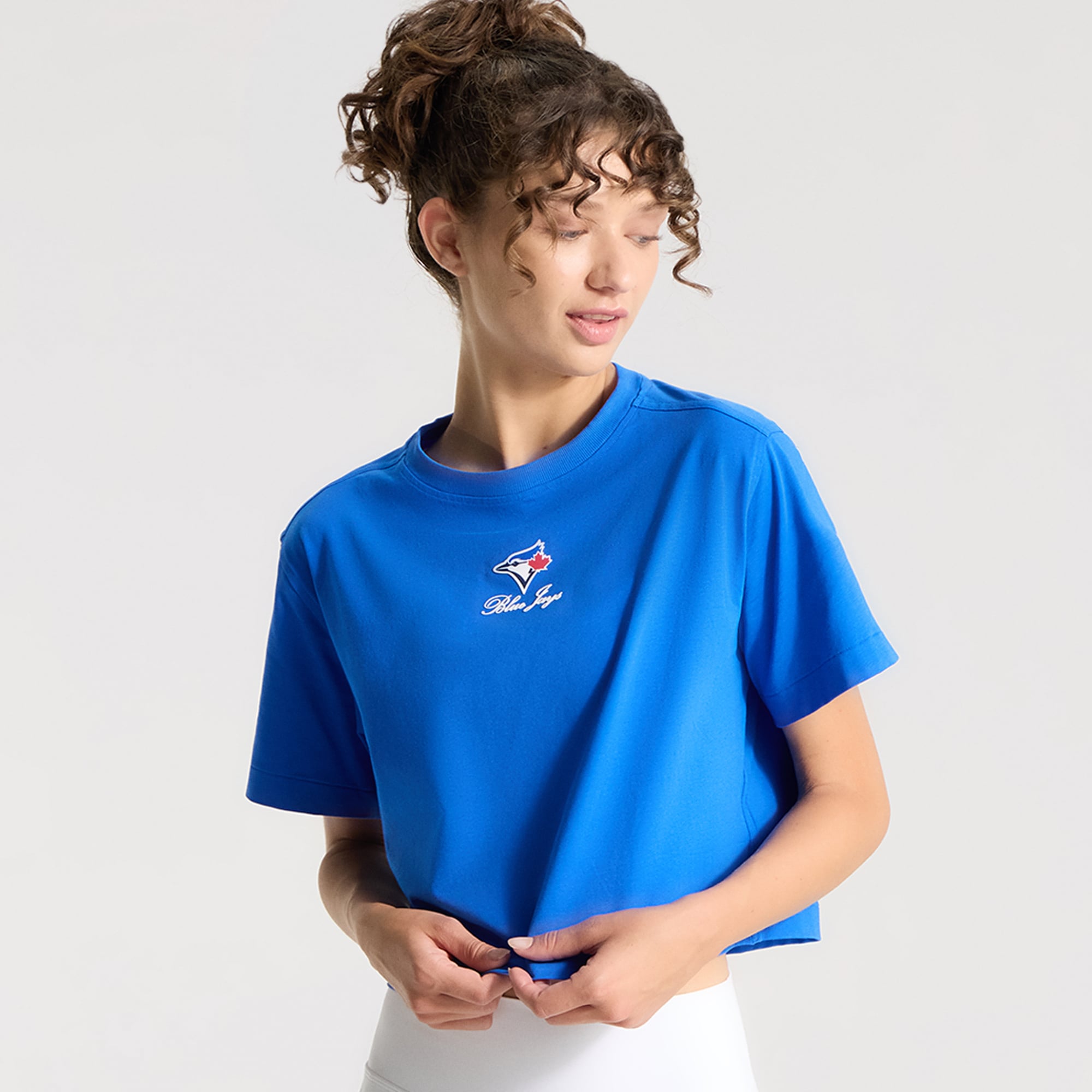 Women's lululemon Blazer Blue Tone Toronto Jays All Yours Organic Cotton T-Shirt