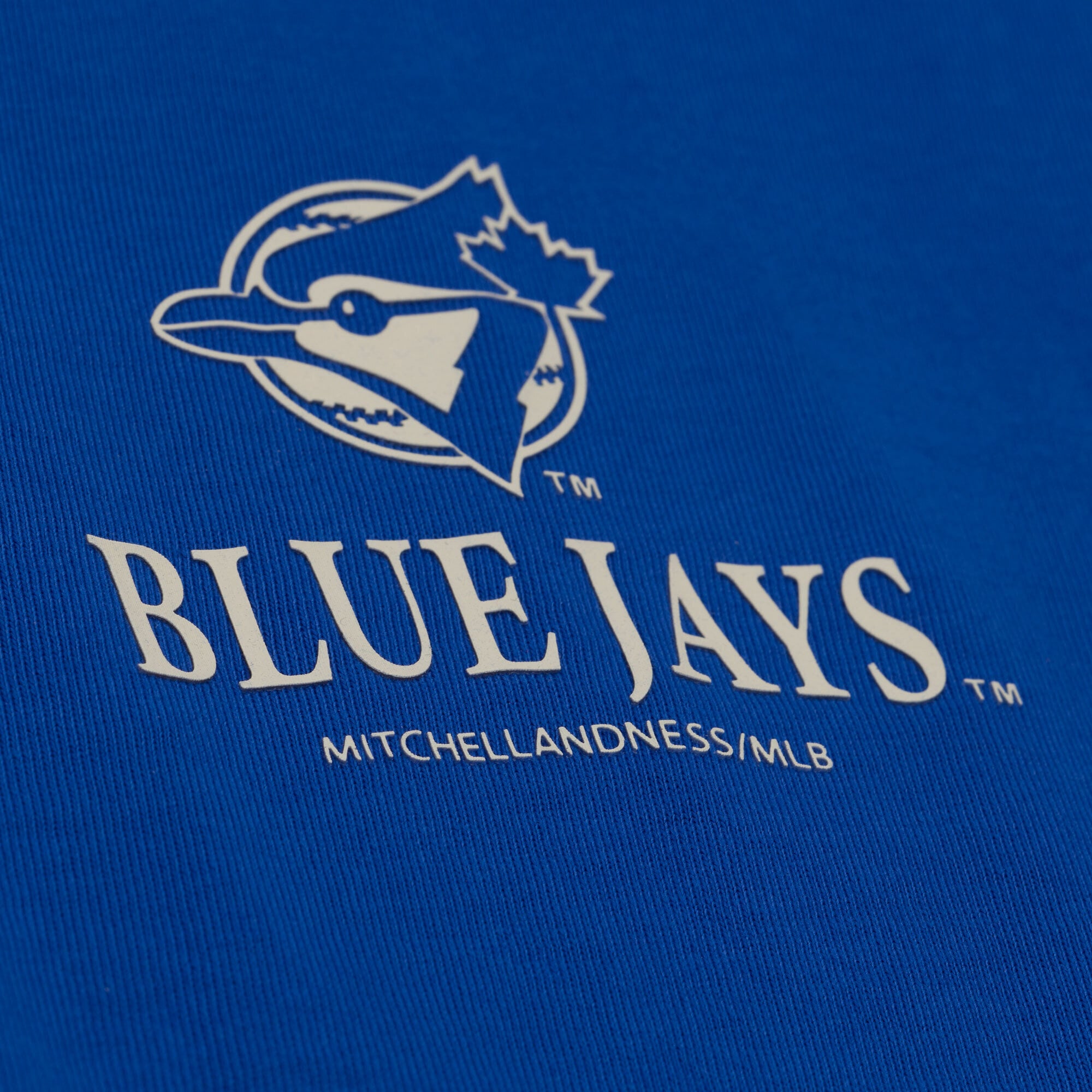 T-shirt court à manches carrées Mitchell & Ness Royal Toronto Blue Jays pour femmes