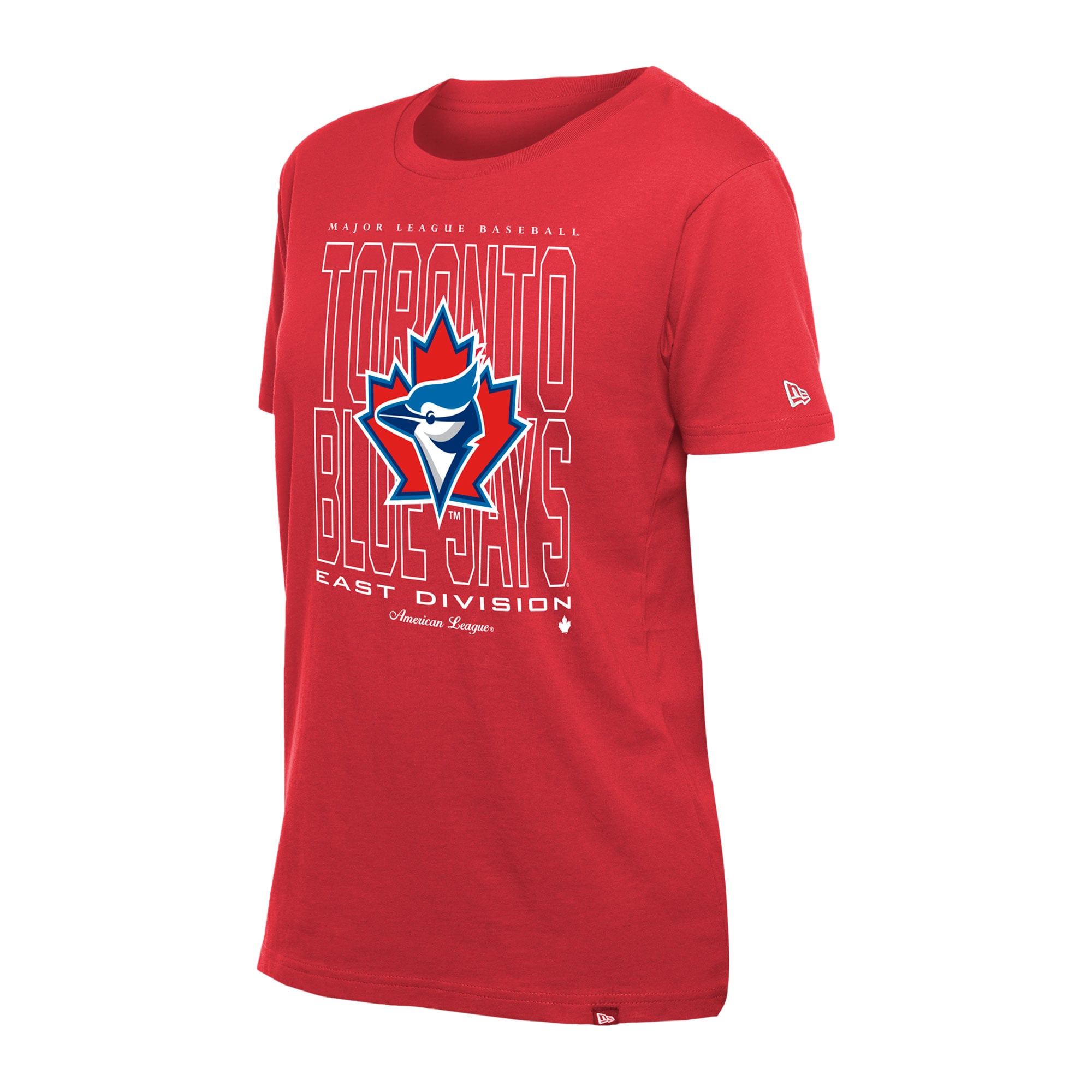 Women's New Era Red Toronto Blue Jays Graphic T-Shirt