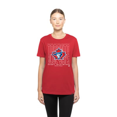 Toronto Blue Jays New Era Women's Graphic T-Shirt - Red