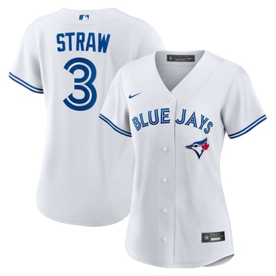 Myles Straw Toronto Blue Jays Nike Women's Home Replica Jersey - White