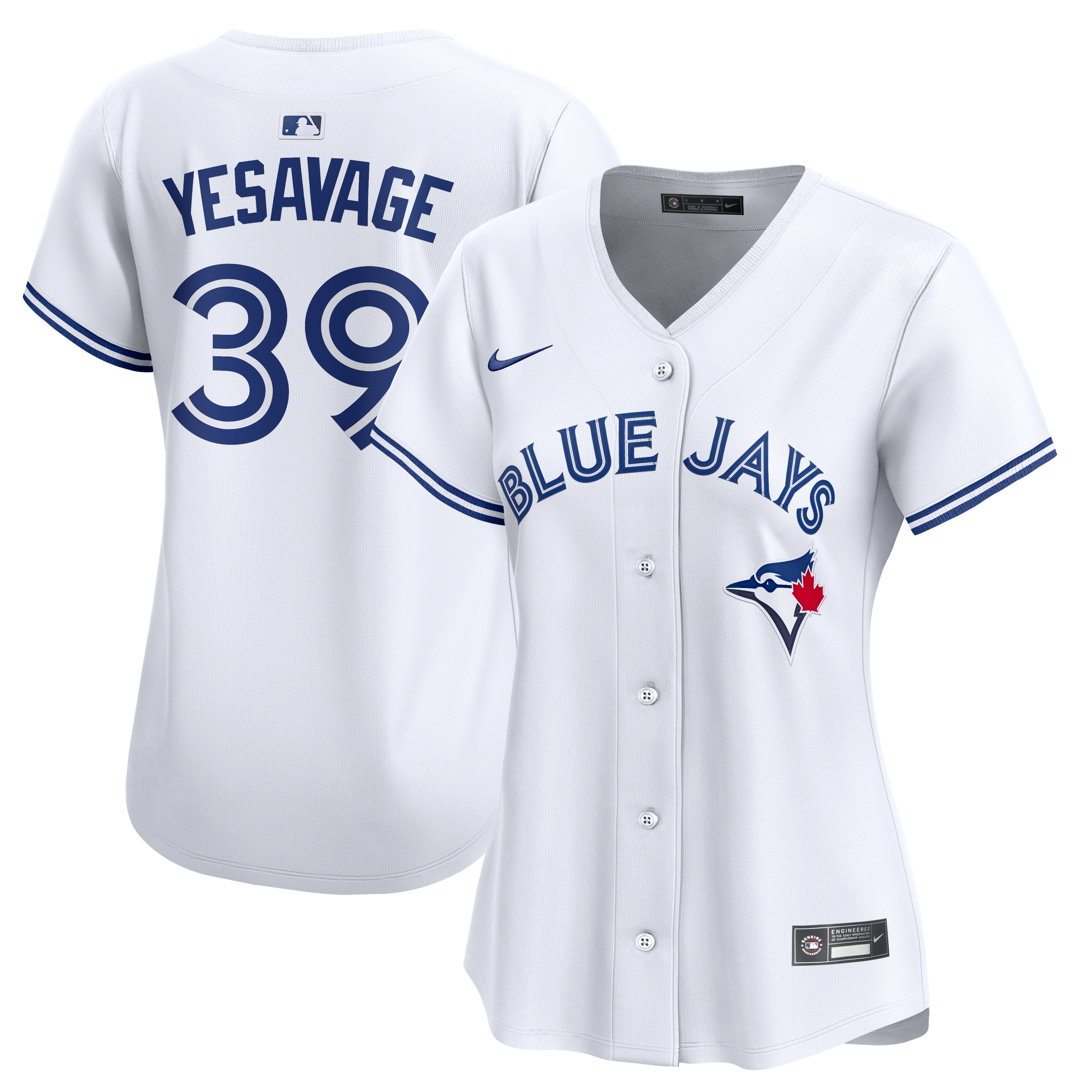Women's Nike Trey Yesavage White Toronto Blue Jays Home Limited Jersey