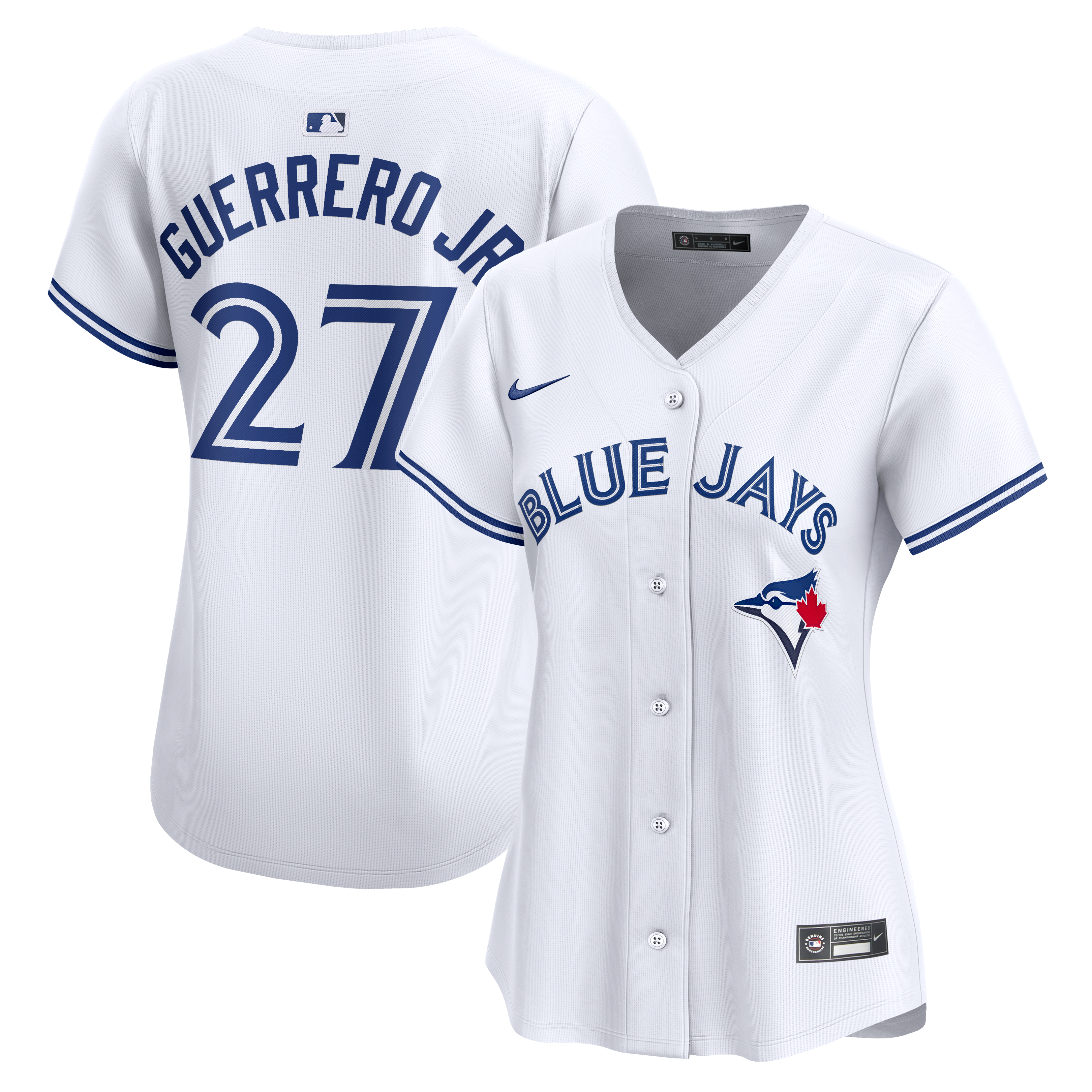 Maillot domicile Nike Vladimir Guerrero Jr. blanc des Blue Jays de Toronto (édition limitée) pour femmes