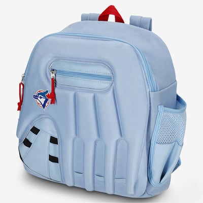  Toronto Blue Jays Bonderkage Youth Player Glove Backpack - Powder Blue