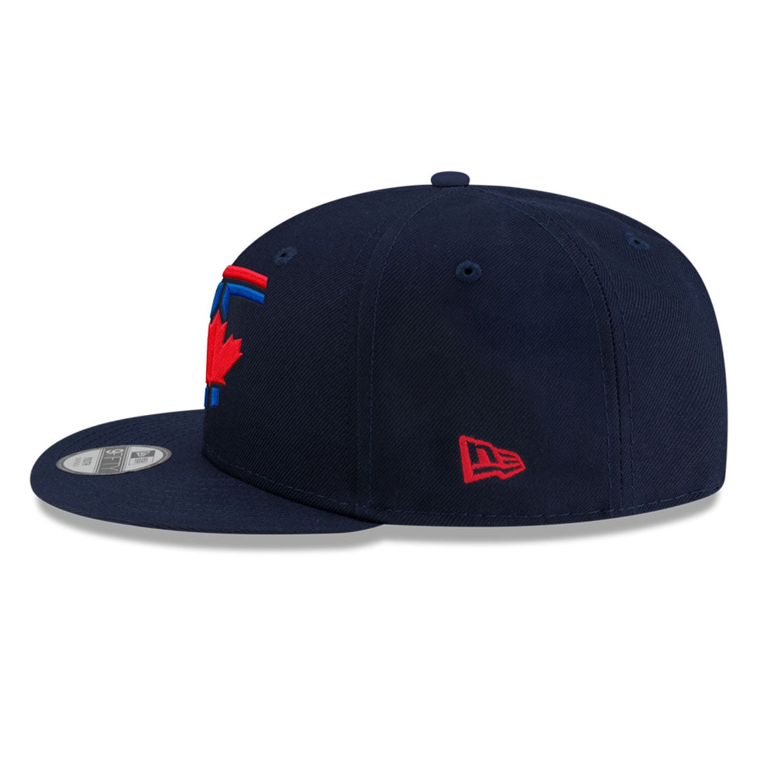 Casquette snapback New Era City Connect 9FIFTY bleu marine pour jeunes des Blue Jays de Toronto