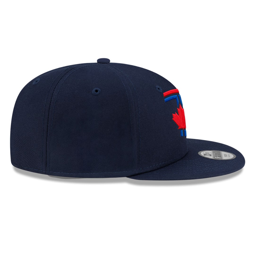 Casquette snapback New Era City Connect 9FIFTY bleu marine pour jeunes des Blue Jays de Toronto