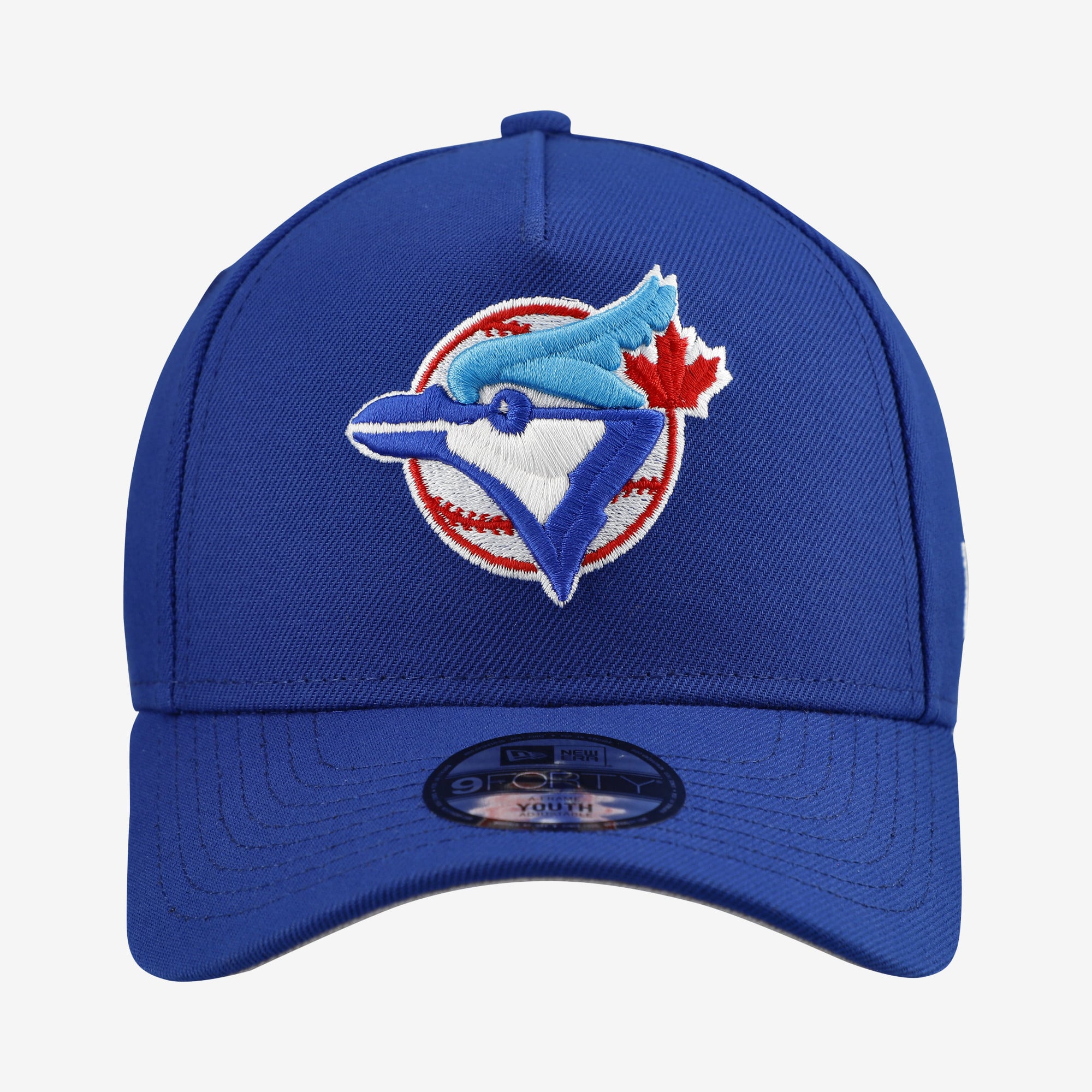 Casquette ajustable New Era Royal Toronto Blue Jays Cooperstown Logo 9FORTY pour jeunes