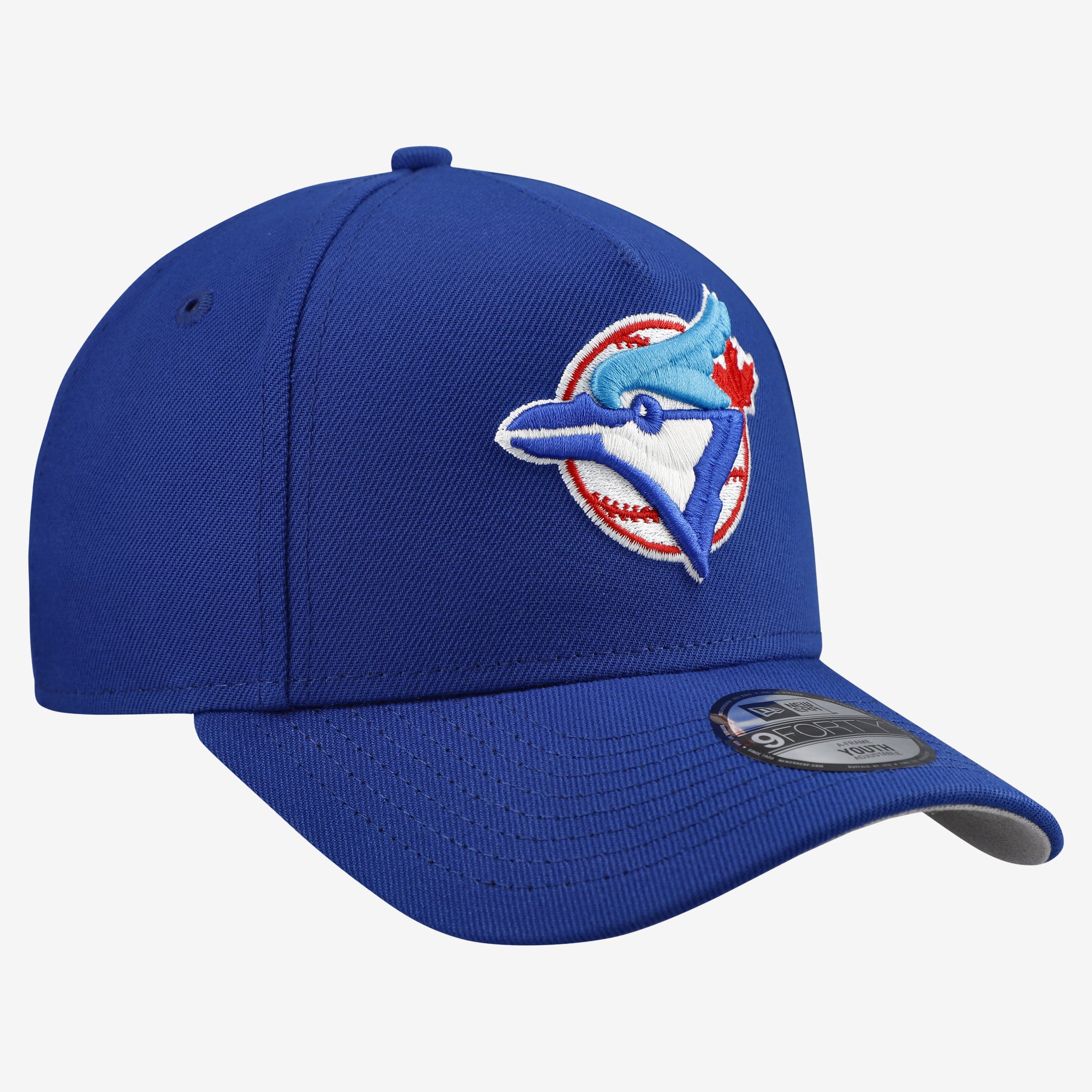 Casquette ajustable New Era Royal Toronto Blue Jays Cooperstown Logo 9FORTY pour jeunes
