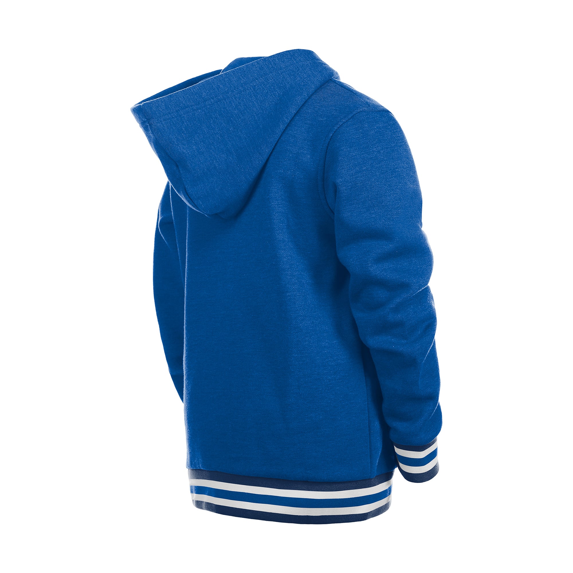 Youth New Era Royal Toronto Blue Jays Knit Trim Pullover Hoodie