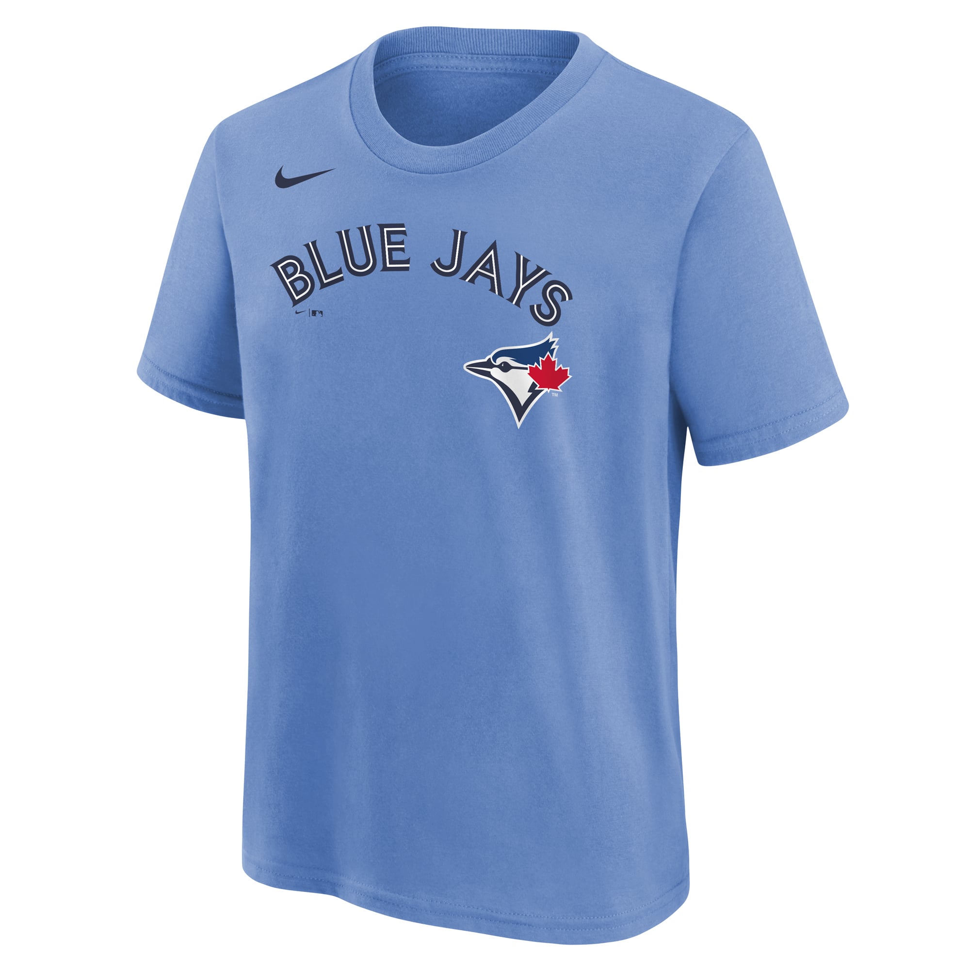Youth Nike Alejandro Kirk Powder Blue Toronto Jays Alternate Name & Number T-Shirt