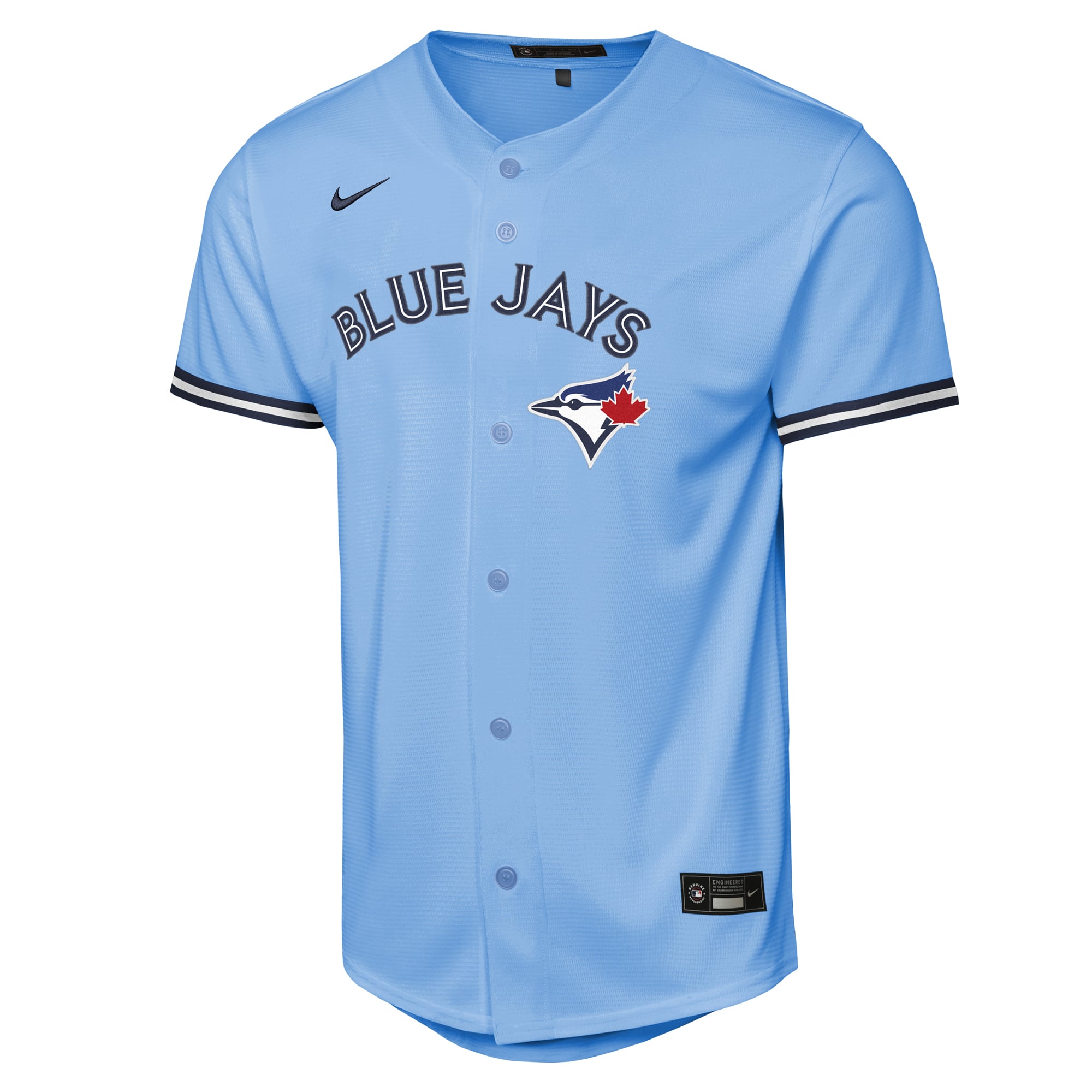 Maillot de base Nike Ernie Clement bleu poudré des Blue Jays Toronto pour jeunes