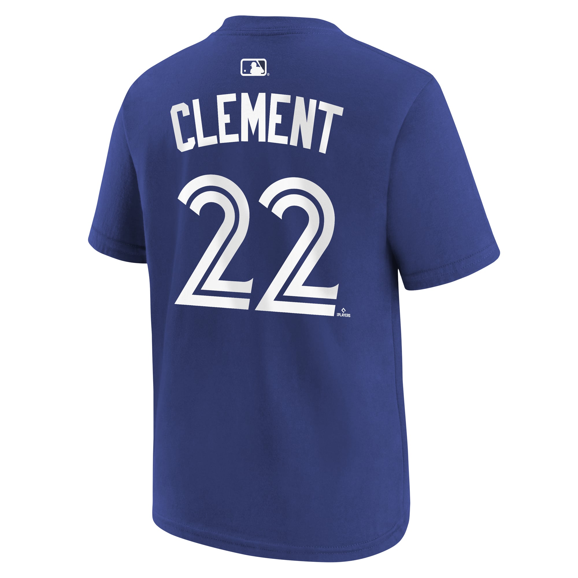 Youth Nike Ernie Clement Royal Toronto Blue Jays Name & Number T-Shirt