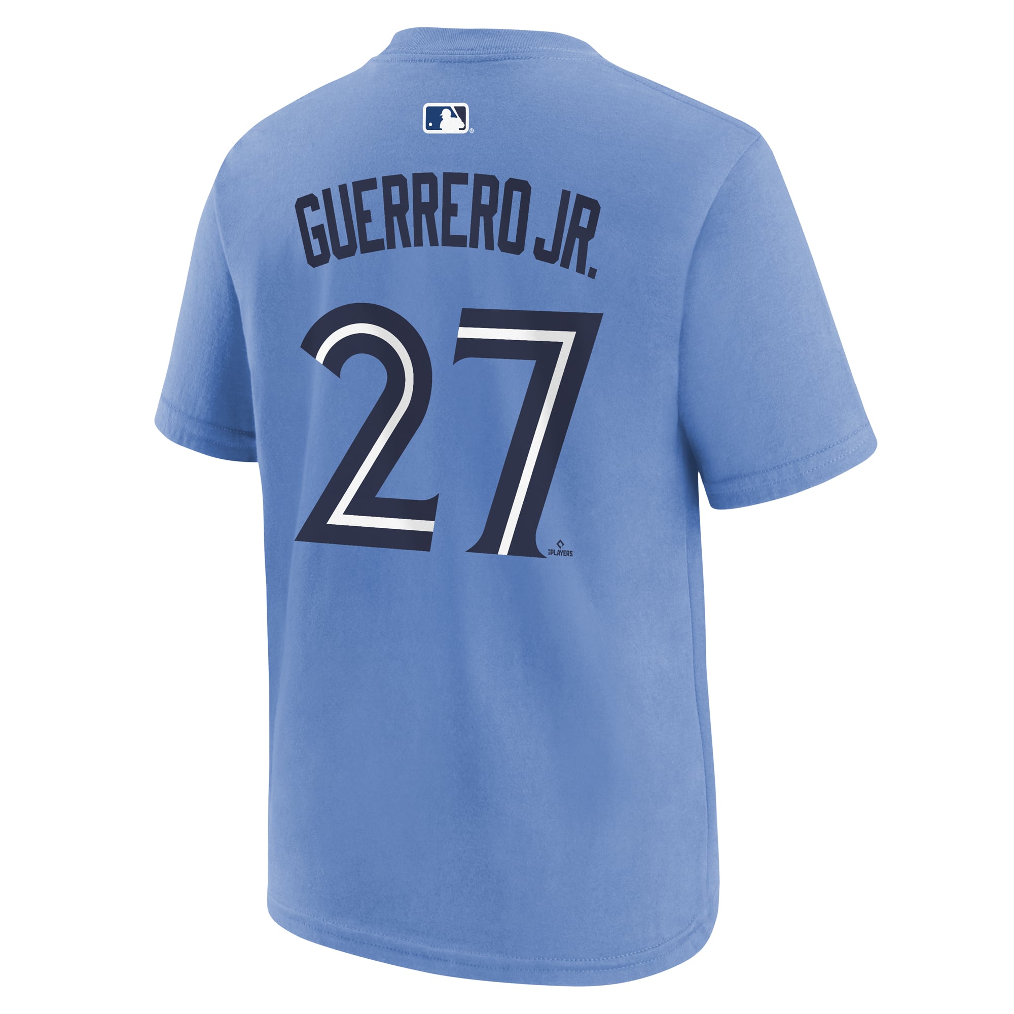Youth Nike Vladimir Guerrero Jr. Powder Blue Toronto Jays Alternate Name & Number T-Shirt