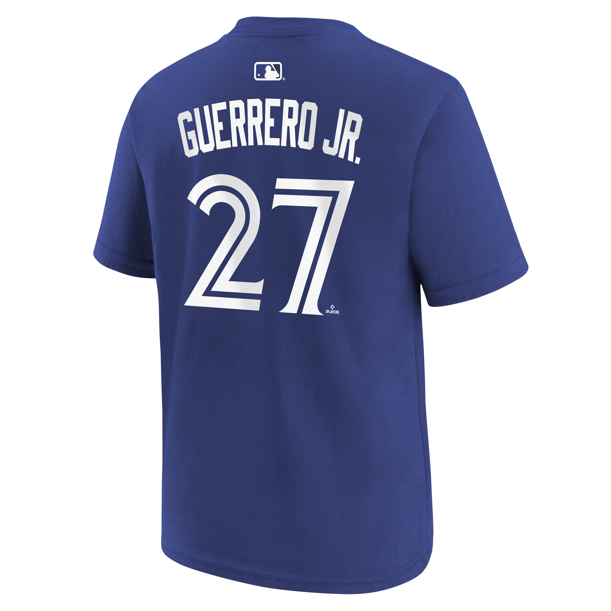 Youth Nike Vladimir Guerrero Jr. Royal Toronto Blue Jays Name & Number T-Shirt
