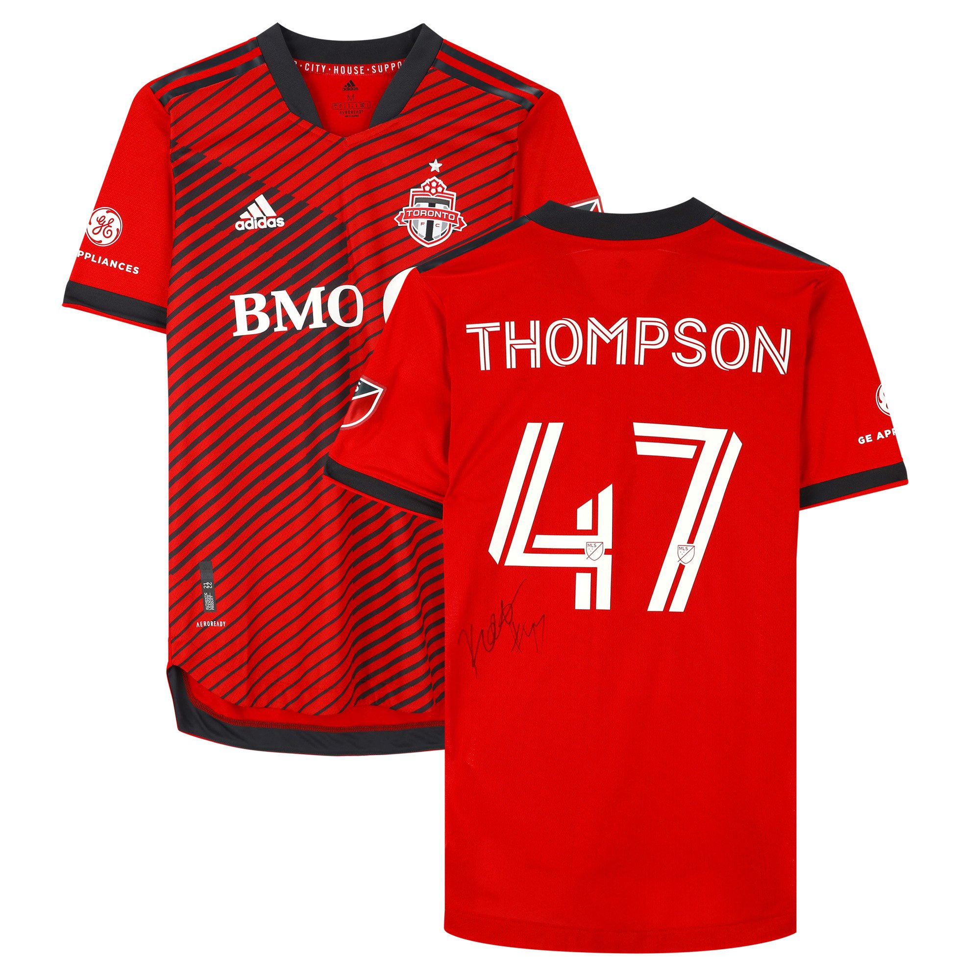 Kosi Thompson Toronto FC Autographed Fanatics Authentic Game-Used