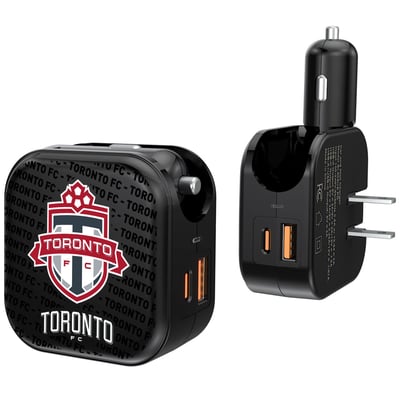 Toronto FC Text Backdrop Design USB Charger