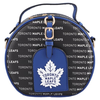Toronto Maple Leafs  FABGATING by Cuce Repeat Logo Round Bag