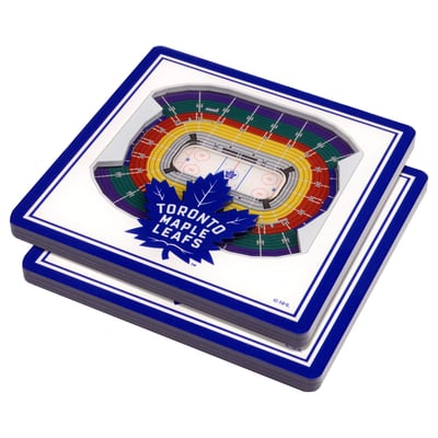 Toronto Maple Leafs Fanpoint 3D StadiumView Coasters